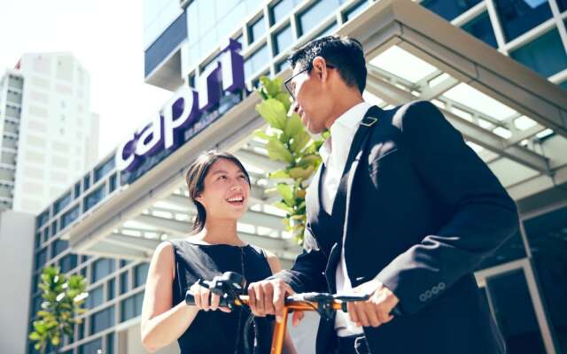 Отель Capri by Fraser China Square Singapore вид на фасад