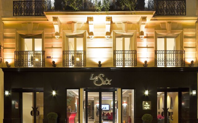 Hotel Le Six вид на фасад