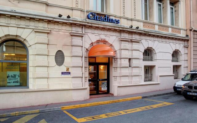 Отель Citadines Croisette Cannes Франция, Канны - 8 отзывов об отеле, цены и фото номеров - забронировать отель Citadines Croisette Cannes онлайн вид на фасад