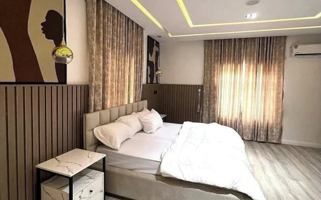 Orange Green Apartment