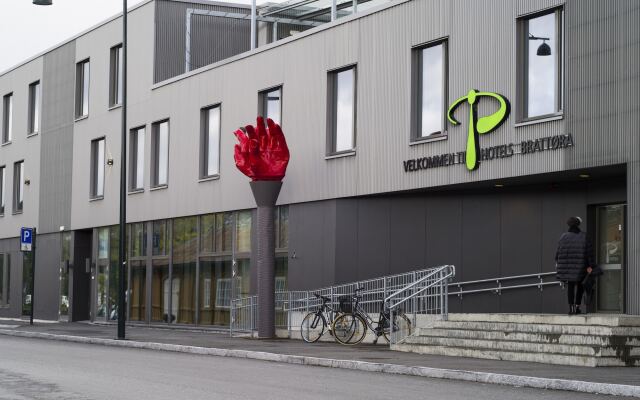 Отель P-Hotels Brattøra Норвегия, Тронхейм - отзывы, цены и фото номеров - забронировать отель P-Hotels Brattøra онлайн вид на фасад