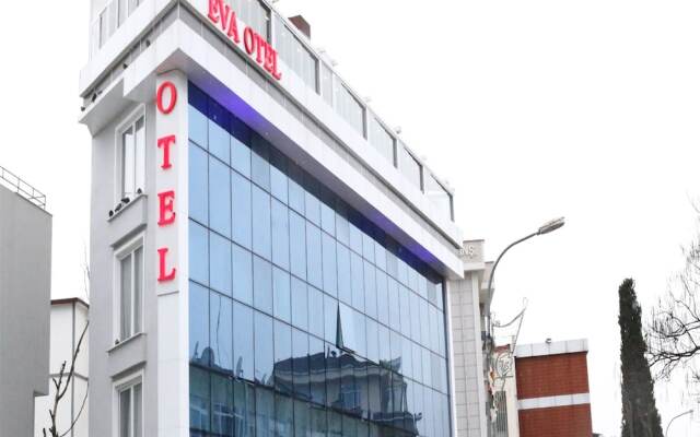 Отель Eva Otel вид на фасад