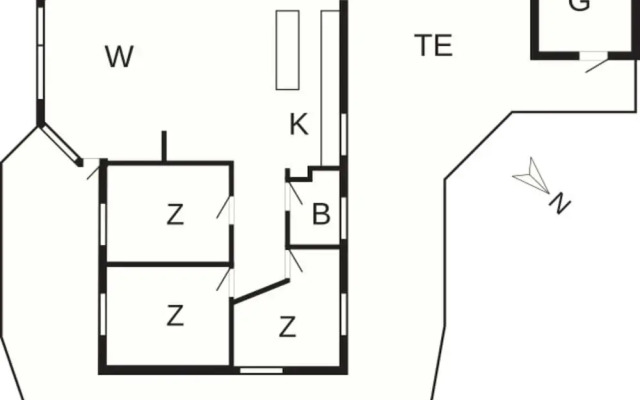 4 Person Holiday Home in Lokken