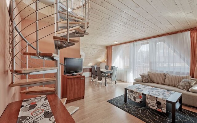Отель Aparthotel Delta Zakopane вид на фасад
