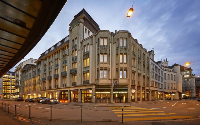 Sorell Hotel Seidenhof вид на фасад
