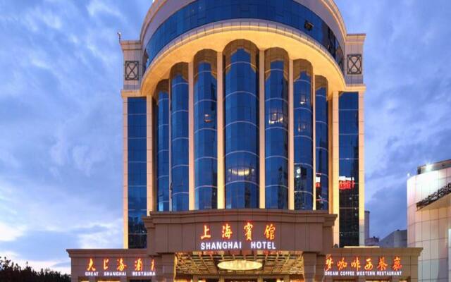 Shenzhen Shanghai Hotel вид на фасад