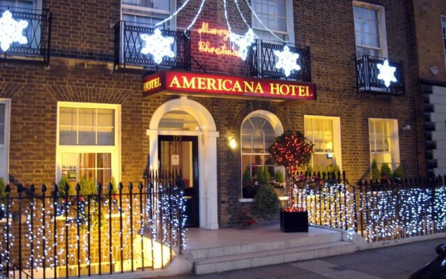 Отель Americana Hotel Великобритания, Лондон - 2 отзыва об отеле, цены и фото номеров - забронировать отель Americana Hotel онлайн вид на фасад