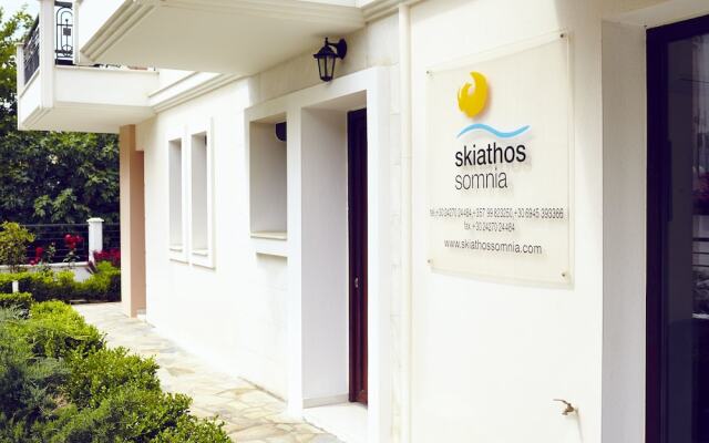 Отель Skiathos Somnia Греция, Скиатос - отзывы, цены и фото номеров - забронировать отель Skiathos Somnia онлайн вид на фасад