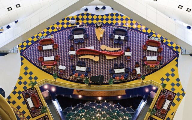 Отель Burj Al Arab Jumeirah вид на фасад