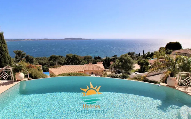 Villa 4*-vue sur les les Iles D'Or-Carqueiranne