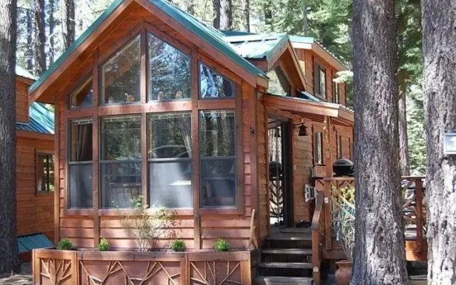 Knotty Pine Cabin
