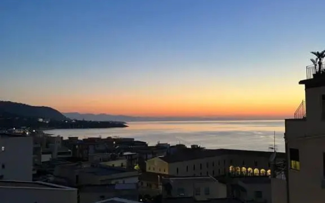 Window on the sunset