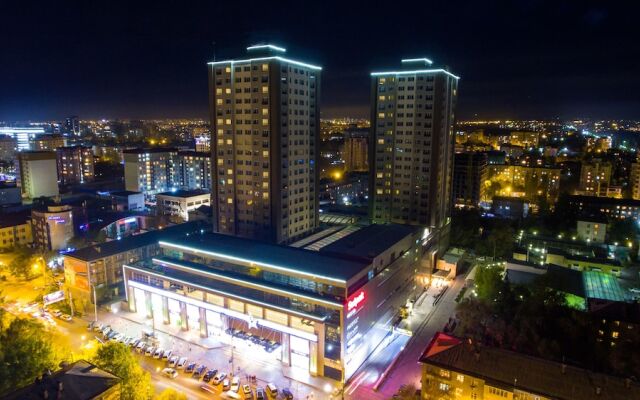 Отель Bishkekpark Residence Кыргызстан, Бишкек - отзывы, цены и фото номеров - забронировать отель Bishkekpark Residence онлайн вид на фасад
