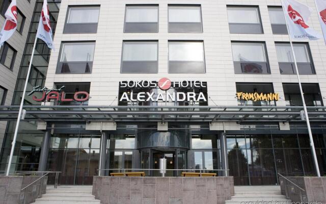 Отель Original Sokos Alexandra Ювяскюля вид на фасад
