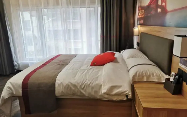 Thank Inn Hotel Anhui Fuyang Funan Weisan Road Jingkai District