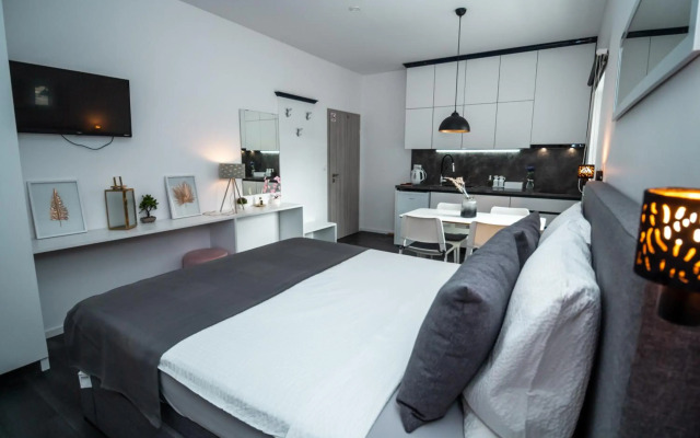 Studioapartment Black & White