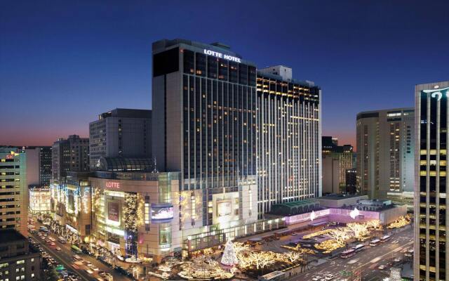 Lotte Hotel Seoul вид на фасад