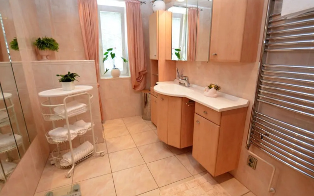 Pretty Apartment in Podebrady With Garden, Balcony, Parking