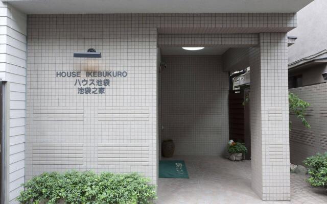 Отель House Ikebukuro Токио вид на фасад
