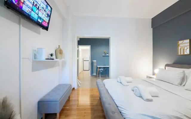 Chic 1-Bedroom near Panathenaic Stadium