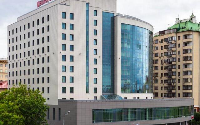 Гостиница Хилтон Гарден Инн Москва Красносельская вид на фасад