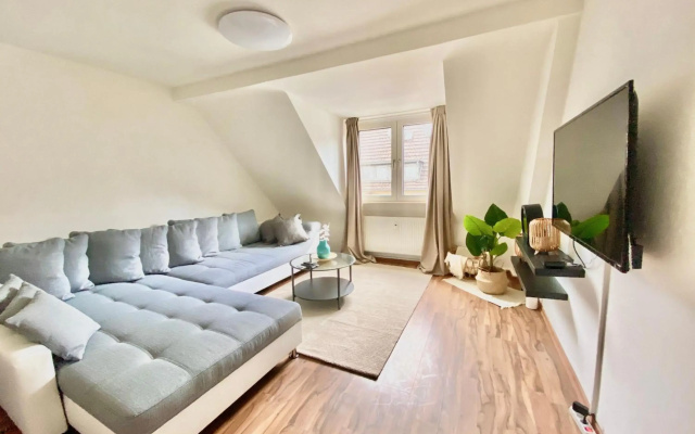 Gemütliche Wohnung im Stadtzentrum mit Netflix
