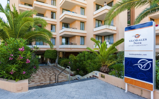 Отель Globales Nova Apartamentos Испания, Магалуф - 1 отзыв об отеле, цены и фото номеров - забронировать отель Globales Nova Apartamentos онлайн вид на фасад