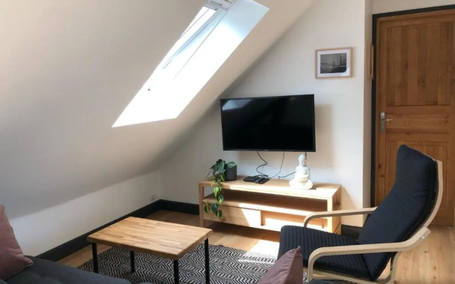 Bel appartement sur les hauteurs de Locronan