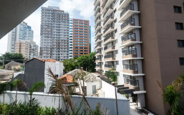 Studio com Varanda ao Lado da Esta o Pinheiros