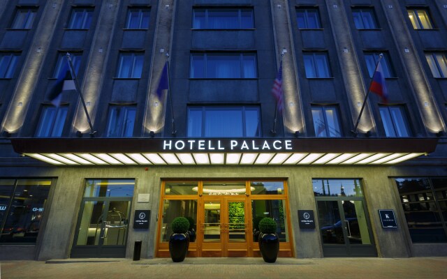 Отель Scandic Palace вид на фасад