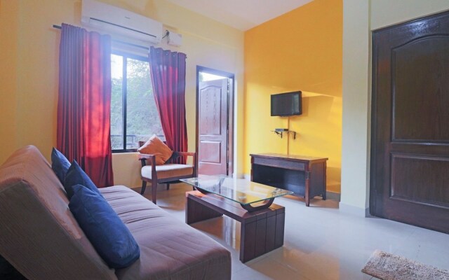 Апартаменты GuestHouser 2 BHK Apartment da23 Гоа комната для гостей