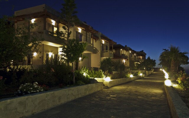 Отель Happy Cretan Suites вид на фасад