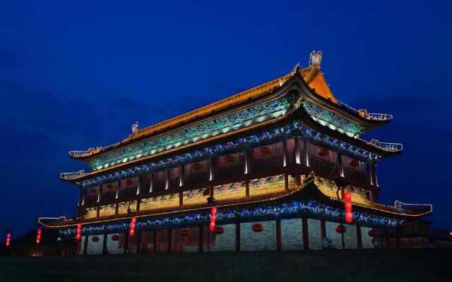 Отель Pod Inn Xi'an Xiaozhai Jixiangcun вид на фасад