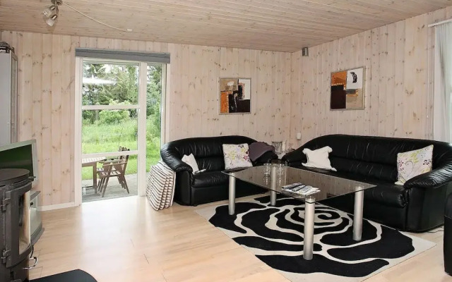 Modern Cabin in Logstor With Fireplace