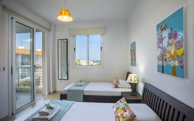Отель Protaras Palm Suite 207 комната для гостей