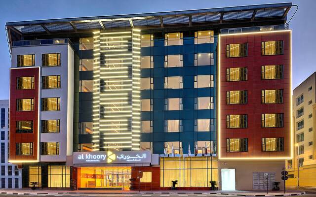Al Khoory Atrium Hotel вид на фасад