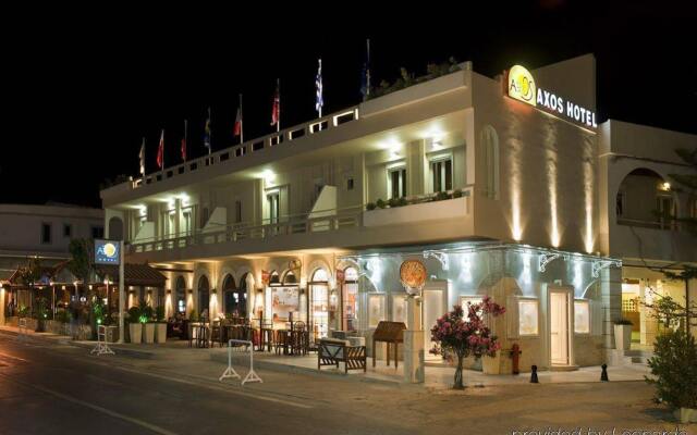 Axos Hotel вид на фасад