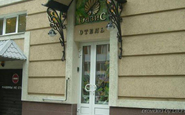 Мини-Отель Оазис вид на фасад