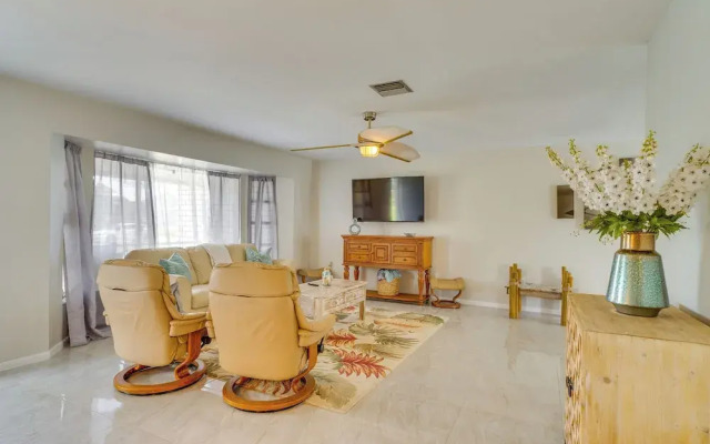 Heated Pool: Canal-front Rotonda West Retreat