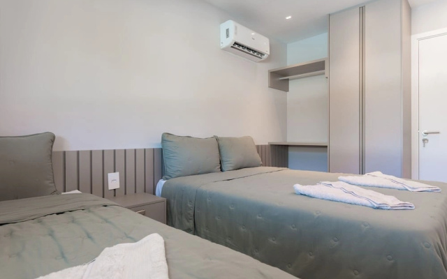 Flat 2 quartos-Beira mar-Carneiros-SH155