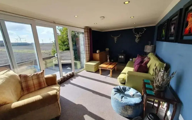 2bed Chalet Sleeps 5 - Dogs Free, Parking, Seaview