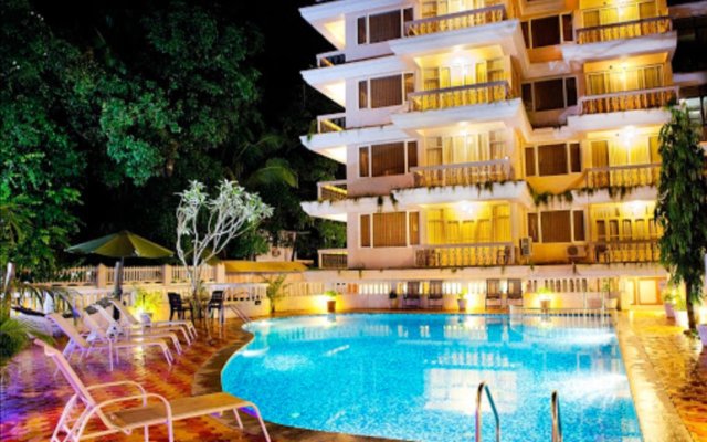 Отель Quality Inn Ocean Palms Индия, Северный Гоа - отзывы, цены и фото номеров - забронировать отель Quality Inn Ocean Palms онлайн вид на фасад