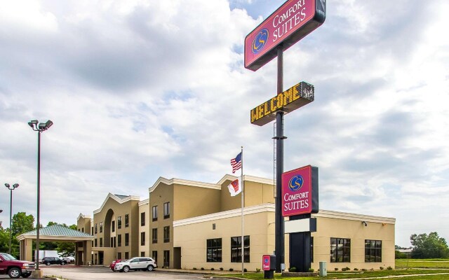Отель Comfort Suites Effingham вид на фасад