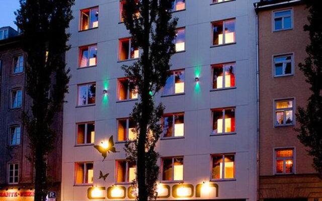 Отель Cocoon Германия, Мюнхен - отзывы, цены и фото номеров - забронировать отель Cocoon онлайн вид на фасад