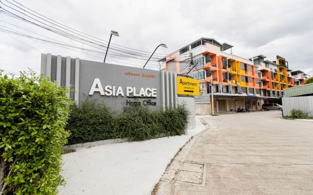 Апартаменты Asia Place Apartment Бангкок вид на фасад