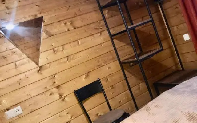 cozy wooden cottage in Bakuriani