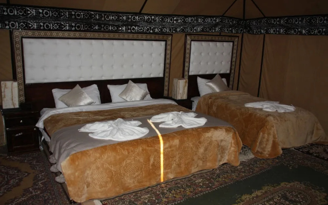 Family desert camp