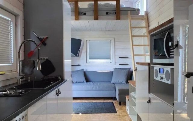Tiny House in Ruhiger Alleinlage am Naturteich