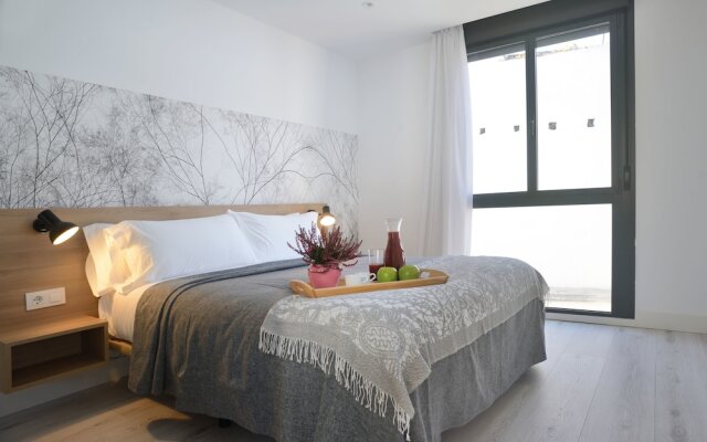 Отель Aspasios Atocha Apartments Испания, Мадрид - отзывы, цены и фото номеров - забронировать отель Aspasios Atocha Apartments онлайн комната для гостей