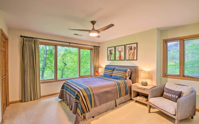 Quiet Riverfront Escape With Deck & Fly Fishing!